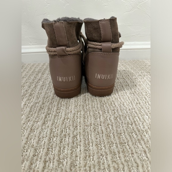 INUIKII - Brown Classic Sneaker Boots - size EU 37 (size 7) - Picture 5 of 8